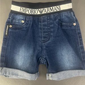 Used Armani baby boy armani shorts 3-6 months